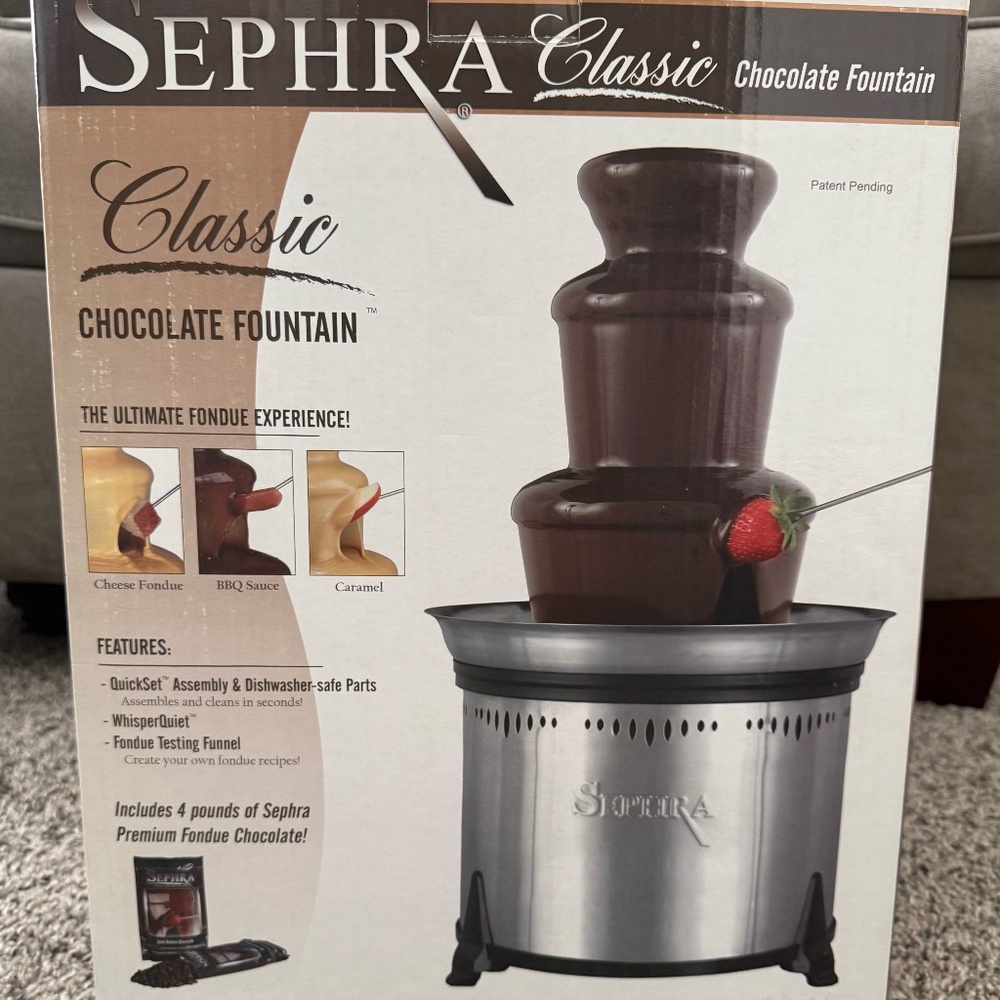 SEPHRA CHOCOLATE FOUNTAIN